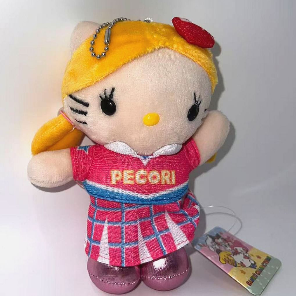 Hello Kitty金髮啦啦隊企立公仔